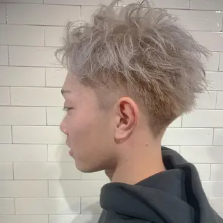 ショート カラー ヘアアレンジ メンズ 🦋レイヤーカット ミドリカワ🦋のヘアスタイル