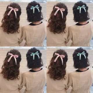 ミディアム ヘアアレンジ 🌷MAYU 🌷のヘアスタイル
