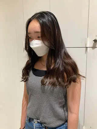 ロング 透明感カラー🫧 nanohaのヘアスタイル