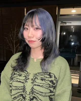 ロング カラー ブリーチなし艶カラー /いくののヘアスタイル