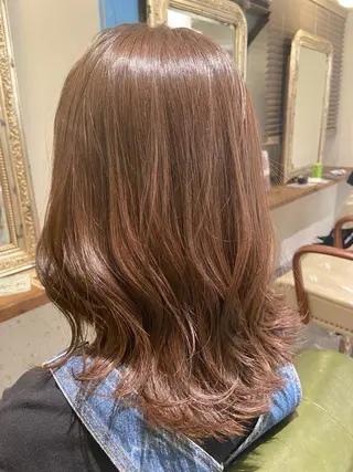 ミディアム カラー 滝口 江梨🔅のヘアスタイル