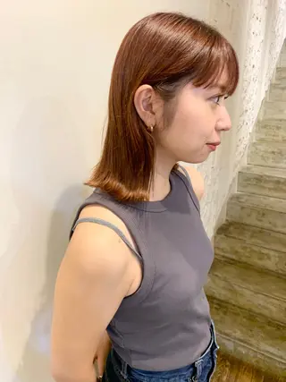 ミディアム カラー 【takk】 ナカヤママサヨシのヘアスタイル