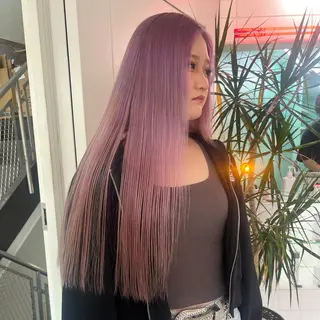 ロング 💥ウルフカット デザインあんな💥のヘアスタイル