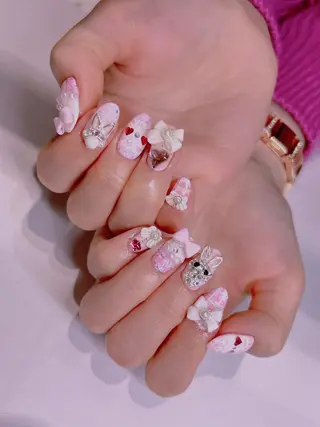 ネイル 長さだし専門店 M2 rikaのネイルデザイン