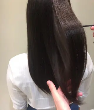 カラー 森野美咲🇰🇷 レイヤー/顔周りのヘアスタイル