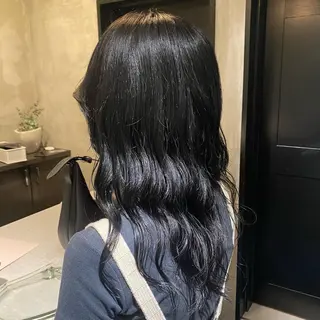 セミロング カラー デザイン/アレンジ ❤︎イシイレイのヘアスタイル