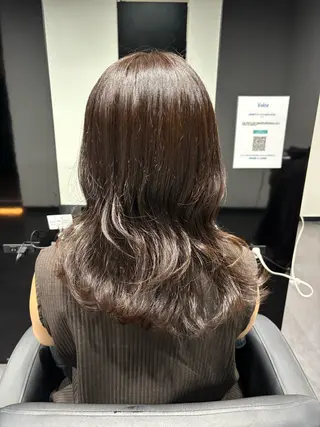 カラー 福島 菜摘のヘアスタイル