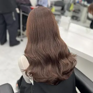 ロング カラー ヘアアレンジ 🍒暖色ダブルカラー /FUKA🍒のヘアスタイル