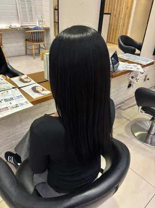 カラー 透明感カラー🩵 かのは🐰🪽のヘアスタイル