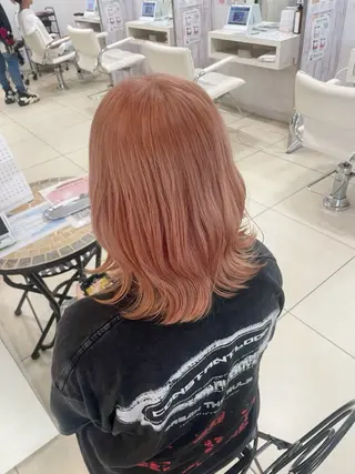 セミロング 🌸暖色髪質改善 MEI🌸のヘアスタイル