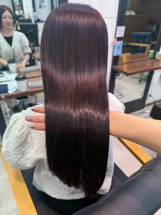 カラー こはる.⋆𝜗𝜚／ 透明感カラーのヘアスタイル