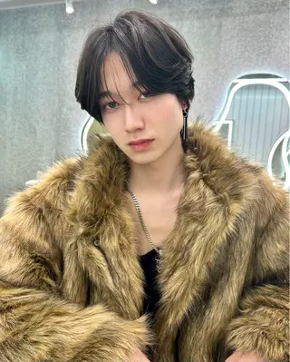 メンズ ブリーチなしW🎀 髪質改善／はのんのヘアスタイル