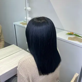 カラー レイヤーカット/ 艶カラー/山内一暉のヘアスタイル