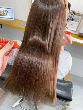 ロング 🥇近藤 恭輔🥇 Recharme新保のヘアスタイル