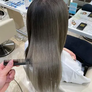 ロング 波巻パーマ/毛流れ パーマ☘️りゅうせいのヘアスタイル