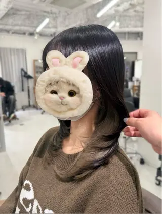 カラー happiness所属・🍒ピンクベージュ /ベージュ🍒なつきのヘアスタイル