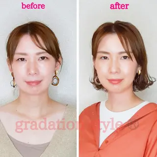 マツエク・マツパ アイブロウ ヘアアレンジ 🎼グラデーション スタイル札幌♫*⁠✧のマツエク・マツパデザイン