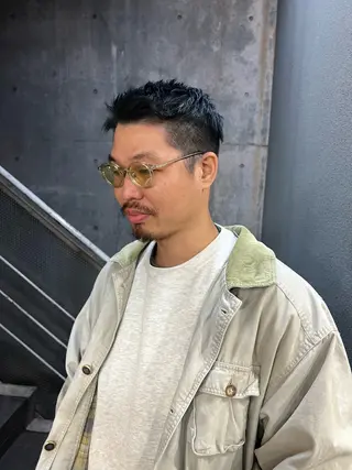 メンズ AOI 　ヘアカラ ー / ブリーチのヘアスタイル