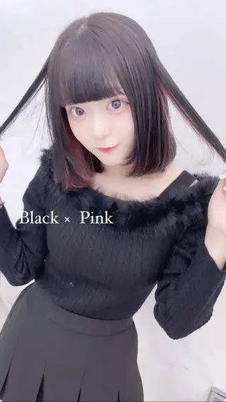 ショート カラー ヘアアレンジ 愛されカラー🩷 はるなのヘアスタイル