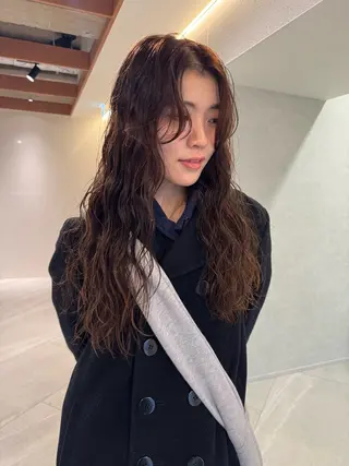 ロング カラー KAKERU THIRD SHOPのヘアスタイル