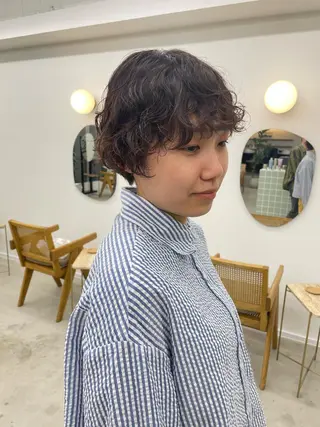 ショート sica所属・スタイル撮影 モデル募集momoのヘアスタイル