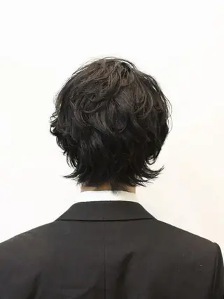 パーマ メンズ 森山 陽菜のヘアスタイル