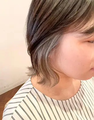 ショート カラー 🌈🌸あおき みちる🌟💗のヘアスタイル