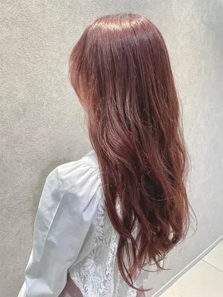 ロング カラー 【🎀推し デザイン カラー】小池 雪奈のヘアスタイル