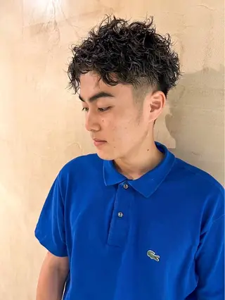 パーマ 佐藤 来輝のヘアスタイル