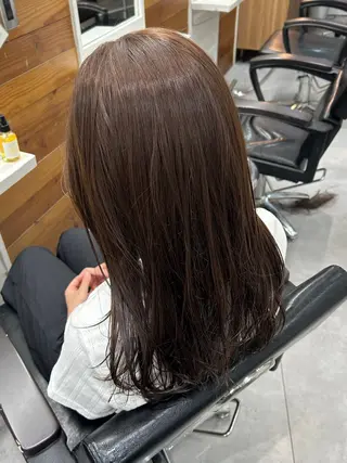 ロング カラー レイヤーボブ/ 艶カラー/サナ🌼のヘアスタイル