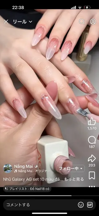 ネイル Mokanail サロンのネイルデザイン