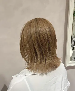 ミディアム 和泉市フルール 吉田　瞬也のヘアスタイル