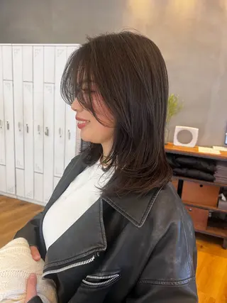 ミディアム カラー ボブ指名No.1/ ボブパーマ/ユキのヘアスタイル