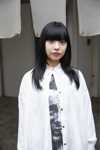 セミロング 千葉 郁也のヘアスタイル