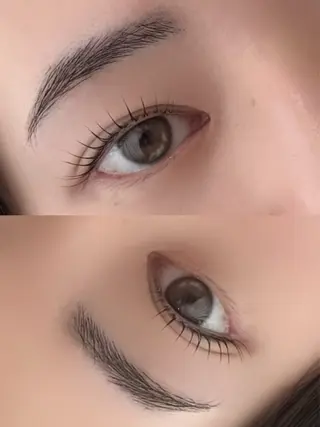 マツエク・マツパ 眉毛&まつげパーマ THE EYEBROW BAR n　【ザ　アイブロウバー　エヌ】所属・渋谷・表参道サロン yukaのマツエク・マツパデザイン