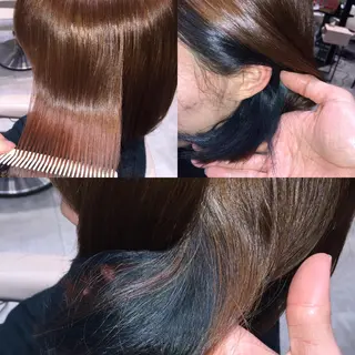 ショート ミディアム カラー Re:ta KANZOのヘアスタイル