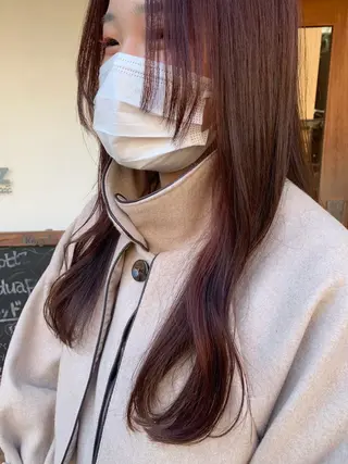 ロング カラー ヘアアレンジ 中津/柔らかカラー/ ナガオ　イズミのヘアスタイル