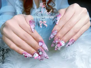 セミロング 79Linanailnamba所属・Linanail Nambaのネイルデザイン