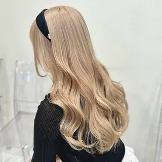 ミディアム カラー 🎀🧁ダメージレス 艶髪カラー🧁🎀のヘアスタイル