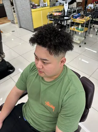 ショート パーマ 菅原 大空のヘアスタイル