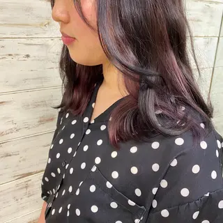 セミロング カラー ｲﾁｶﾜ ﾐｵ/ minim hairのヘアスタイル