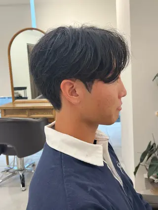 ミディアム カラー メンズ 🏆メンズヘア特化 🥇代表りんぺーのヘアスタイル