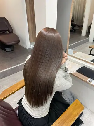 ロング カラー 森田 亜海のヘアスタイル