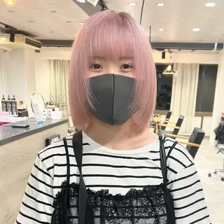ショート ⭐️横浜ブリーチ特化 美容師　堤涼⭐️のヘアスタイル