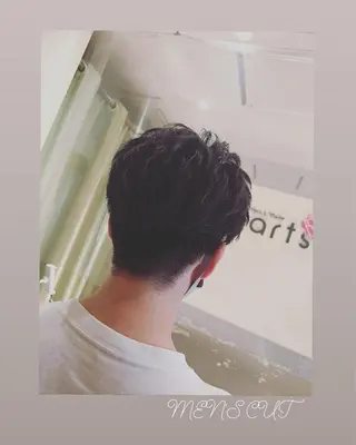 ショート メンズ ハイライト/インナー /ブリーチ/レイヤーのヘアスタイル