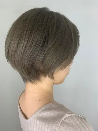 ショート カラー ルービック難波所属・Rubik難波樽本 譲二のヘアスタイル