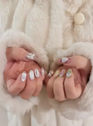 ネイル 新井 ひなののネイルデザイン