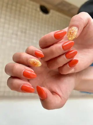 ミディアム ネイル ✴︎ Delightのネイルデザイン