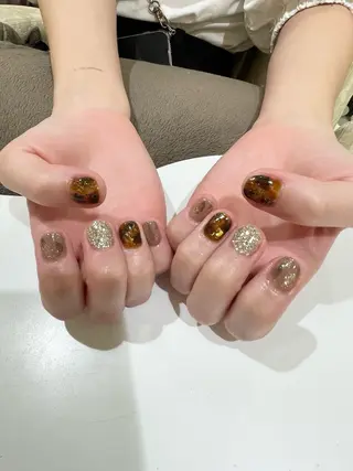 ネイル 🐶 🐾のネイルデザイン