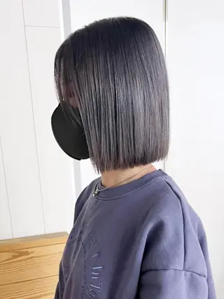 ミディアム ITbyALBUM 八王子店のヘアスタイル